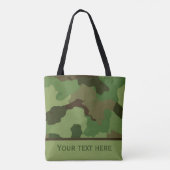 Aangepaste Camouflage-Canvas tas (Achterkant)