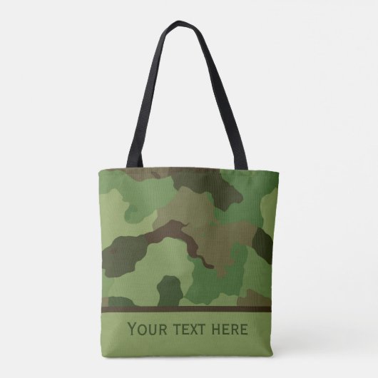 Aangepaste Camouflage-Canvas tas (Achterkant)