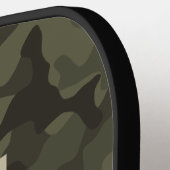 Aangepaste camouflage, geboren om te dienen pickleball paddle (Links Detail)