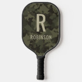Aangepaste camouflage, geboren om te dienen pickleball paddle (Achterkant)