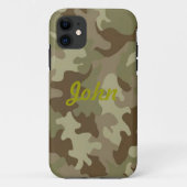 Aangepaste Camouflage iPhone 5 Hoesje (Achterkant)