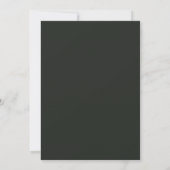 Aangepaste camouflage leger verjaardagsfeestje kaart (Achterkant)