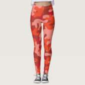 Aangepaste Camouflage-Leggings Leggings (Voorkant)