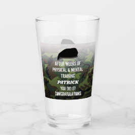 Aangepaste camouflage Passing Out Parade Glas