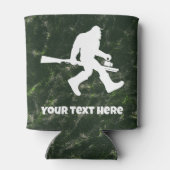 Aangepaste Camouflage Sasquatch Bigfoot Koelbox Blikjeskoeler (Achterkant)