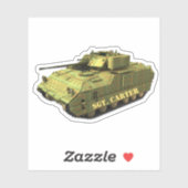 Aangepaste Camouflage Tank Sticker (Vel)