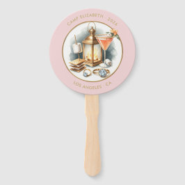 Aangepaste Camp Bride Bachelorette Weekendroute Handwaaier