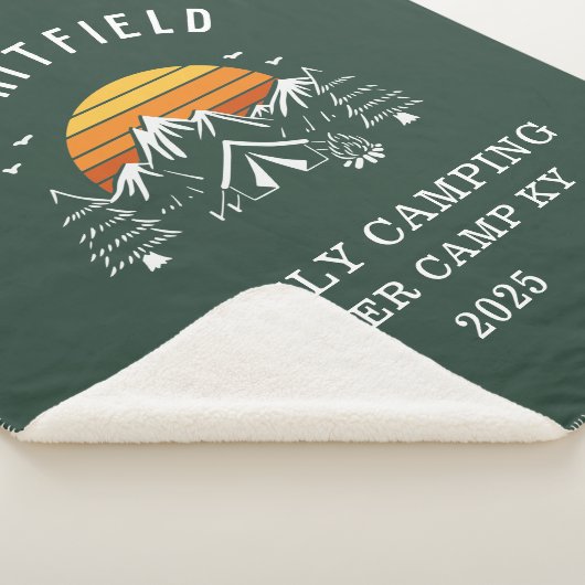 Aangepaste campagne voor Vacking in aangepaste ree Sherpa Deken (3/4)