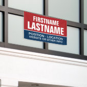 Aangepaste Campagneapparatuur voor lokale en staat Spandoek (Buitenkant Gebouw)