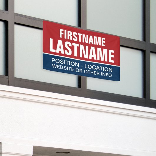 Aangepaste Campagneapparatuur voor lokale en staat Spandoek (Buitenkant Gebouw)