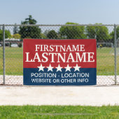 Aangepaste Campagneapparatuur voor lokale en staat Spandoek (Insitu)