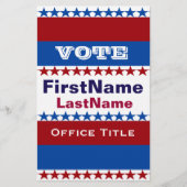 Aangepaste campagnesjabloon flyer (Voorkant)