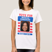 Aangepaste campagneverkiezing t-shirt (Voorkant)