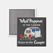 Aangepaste Camper Magneet (Voorkant / Achterkant)