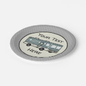 Aangepaste Camper Papieren Bordje (Gekanteld)