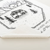 Aangepaste Camper Van Life buitenshuis Camping Sherpa Deken (3/4)
