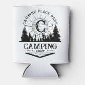 Aangepaste camping crew familie matching blikjeskoeler (Voorkant)