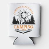 Aangepaste camping crew familie matching blikjeskoeler (Voorkant)