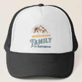 Aangepaste Camping Familie Vakantie Matching Trucker Pet (Voorkant)