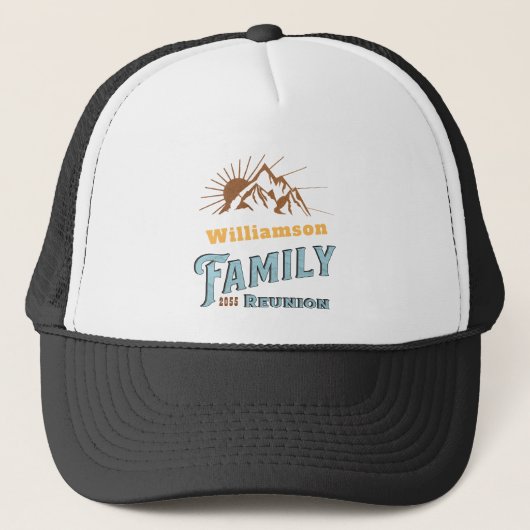 Aangepaste Camping Familie Vakantie Matching Trucker Pet (Voorkant)