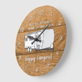 Aangepaste Camping Generic Travel Trailer Grote Klok (Hoek)