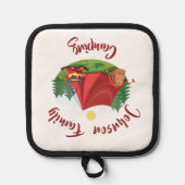 Aangepaste camping pannenlap (Voorkant)