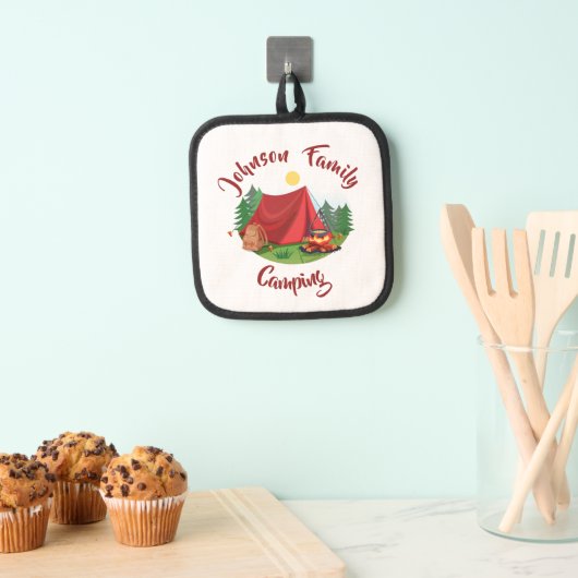 Aangepaste camping pannenlap (Insitu(Ophanging))