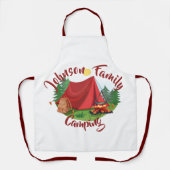 Aangepaste camping schort (Voorkant)