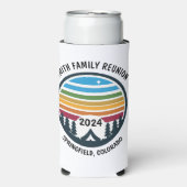 Aangepaste camping seltzer blikjeskoeler (Seltzer Voorkant)