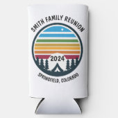 Aangepaste camping seltzer blikjeskoeler (Voorkant)