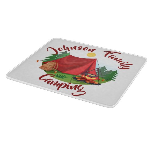 Aangepaste camping snijplank (Hoek)