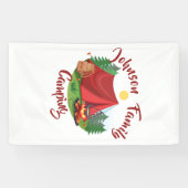 Aangepaste camping spandoek (Horizontaal)