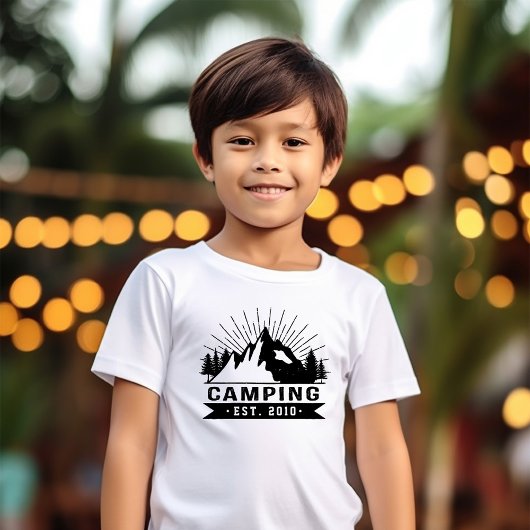 Aangepaste Camping T-Shirt
