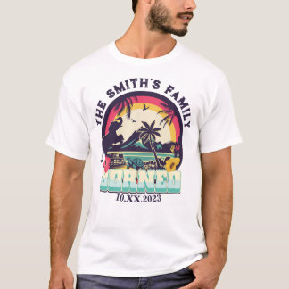 Aangepaste camping team matching familie reünie Bo T-shirt