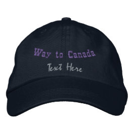 Aangepaste Canada Reis Geïnspireerde Verstelbare P Geborduurde Pet