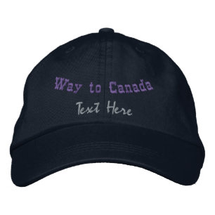 Aangepaste Canada Reis Geïnspireerde Verstelbare P Geborduurde Pet