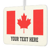 Aangepaste Canadese esdoorn blad vlag auto luchtve Luchtverfrisser (Links)