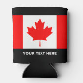 Aangepaste Canadese vlag koelboxxen voor Canada Da Blikjeskoeler (Achterkant)