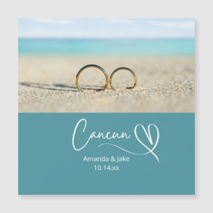 Aangepaste Cancun Bestemming Strand Huwelijk