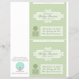 Aangepaste Candybar-verpakkingen voor babyfeestje  Flyer