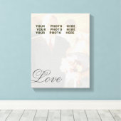 Aangepaste canvas foto afdrukken (Insitu (Houten vloer))