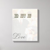 Aangepaste canvas foto afdrukken (Voorkant)