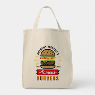 Aangepaste Canvas tas BBQ Burger