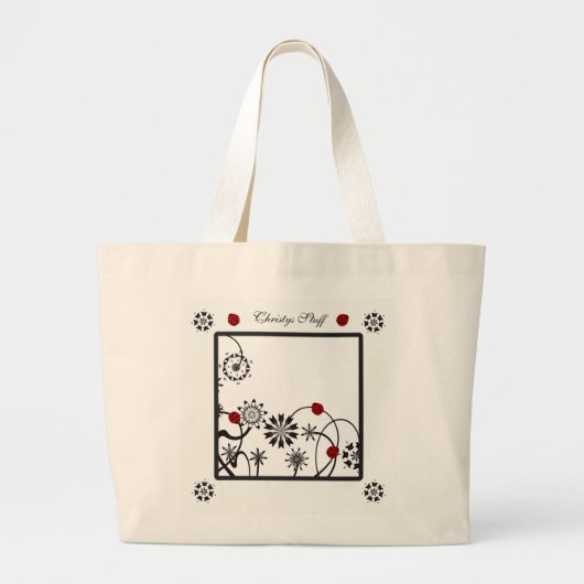 Aangepaste Canvas tas Ladybug (Voorkant)