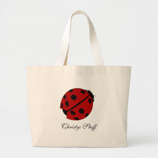 Aangepaste Canvas tas Ladybug