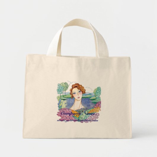 Aangepaste Canvas tas, persoonlijke Canvas tas (Voorkant)