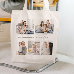 Aangepaste Canvas tas voor Collage-offerte