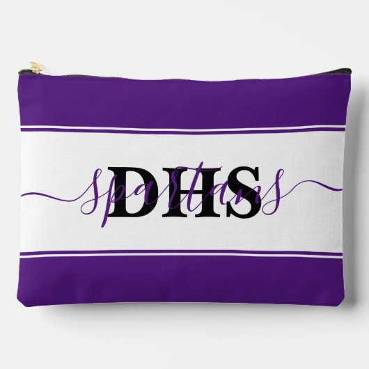 Aangepaste canvas tas voor colorblock school (Voorkant)