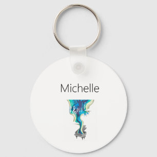 Aangepaste canvas tas voor pianosleutels voor doce sleutelhanger