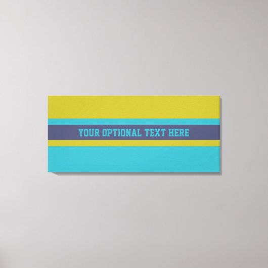 Aangepaste canvasafdruk tappatroon stripes canvas afdruk (Voorkant)